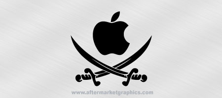Mac Pirate Decal